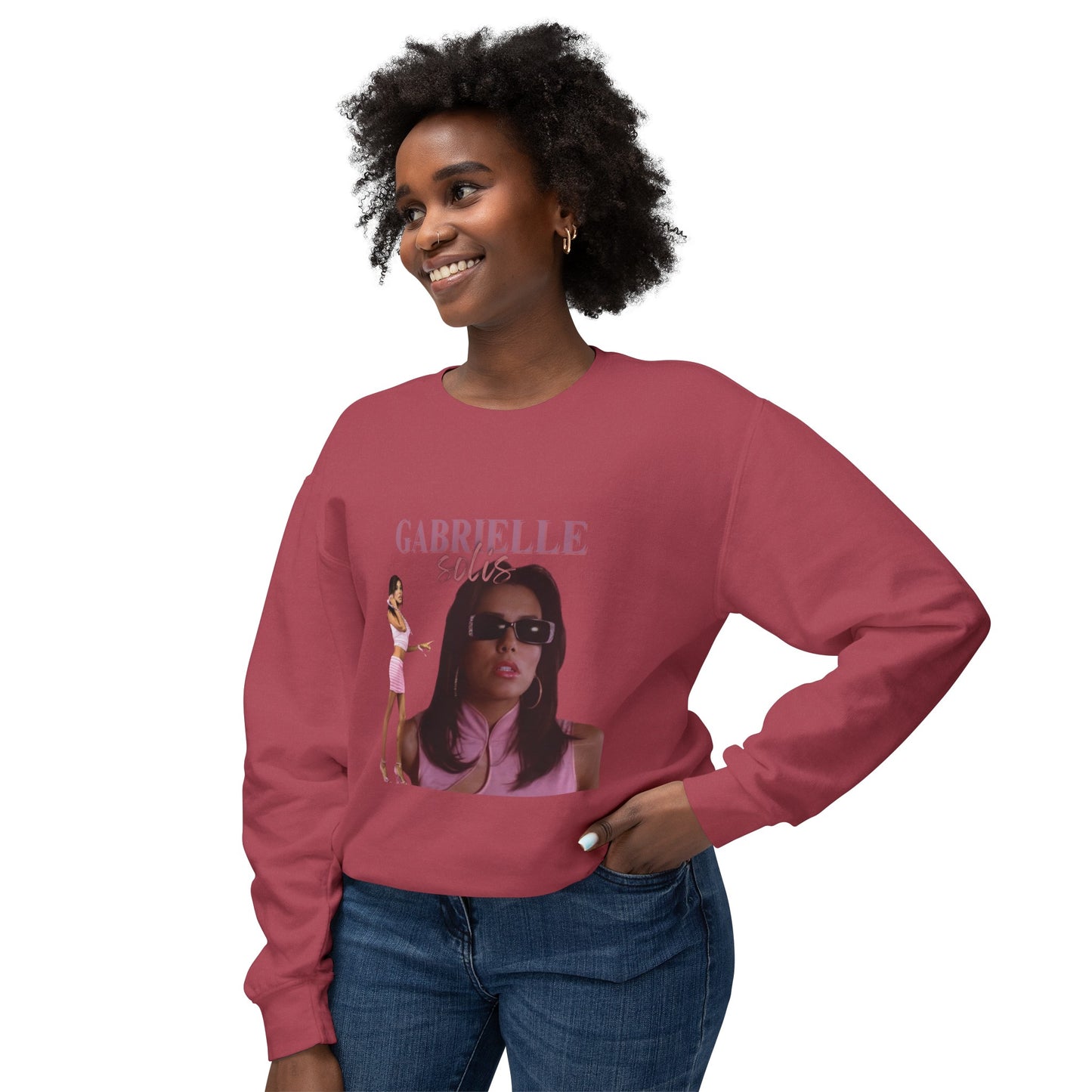 Gabrielle Solis Vintage Style Unisex Lightweight Crewneck Sweatshirt