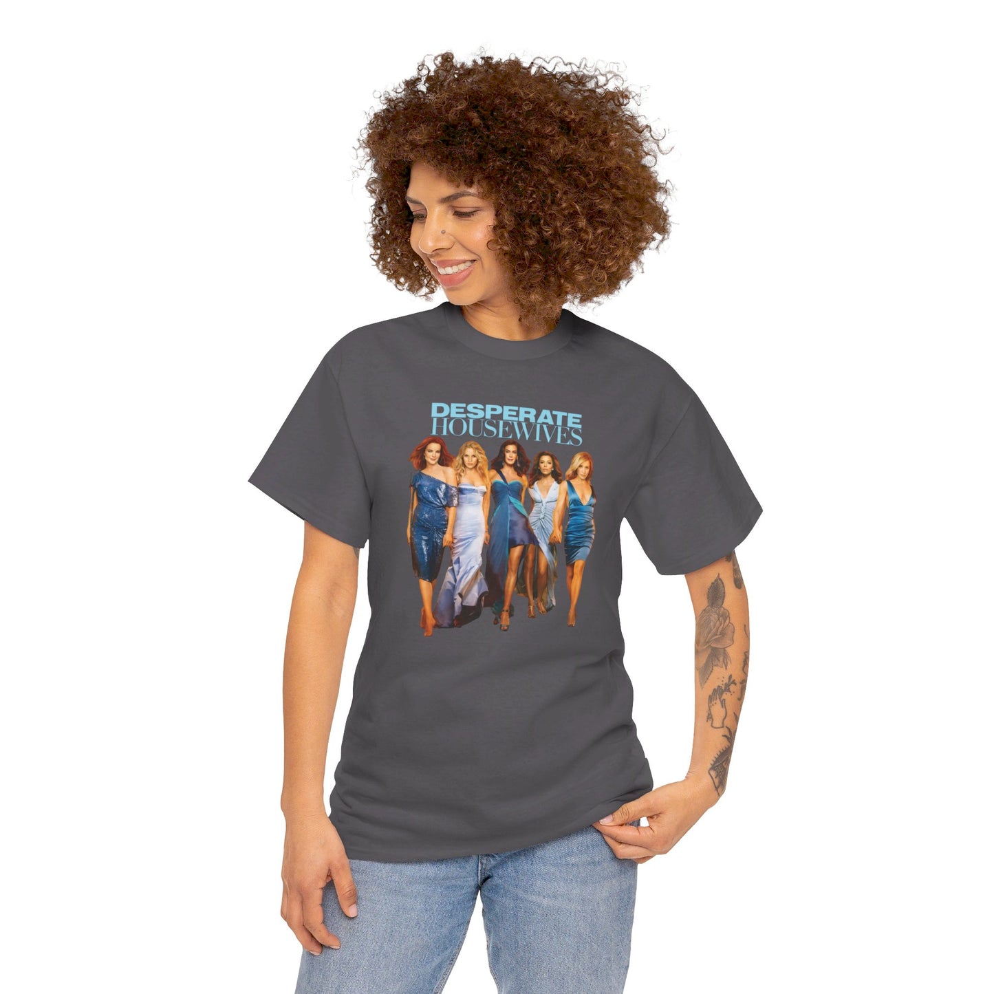 Desperate Housewives Blue Photoshoot Unisex Heavy Cotton Tee