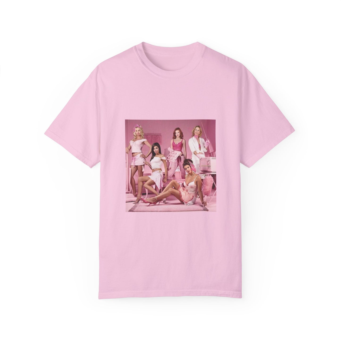 S1 Pink Promo Photoshoot Unisex Garment-Dyed T-shirt