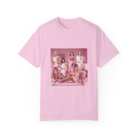 S1 Pink Promo Photoshoot Unisex Garment-Dyed T-shirt