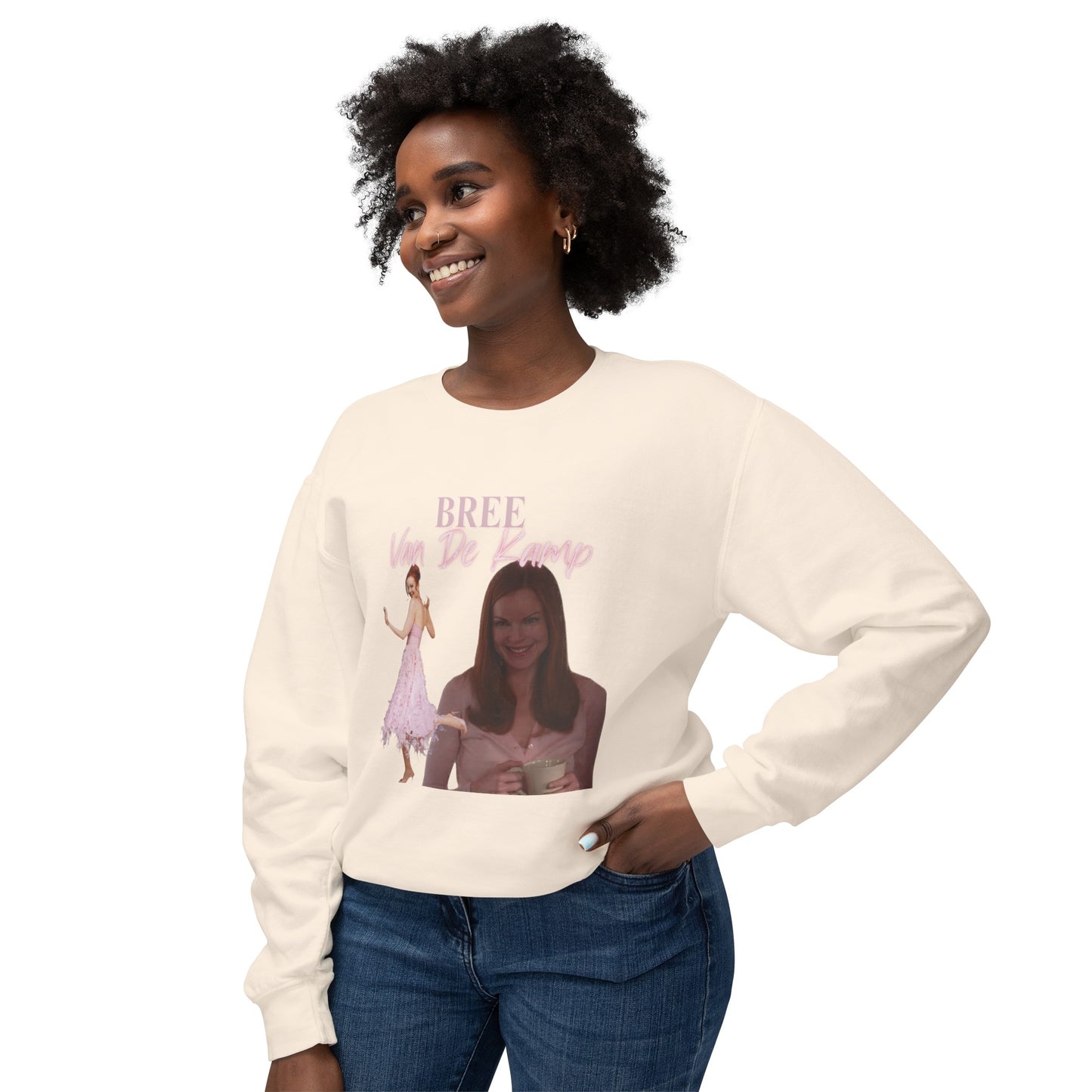 Bree Van De Kamp Vintage Style Unisex Lightweight Crewneck Sweatshirt