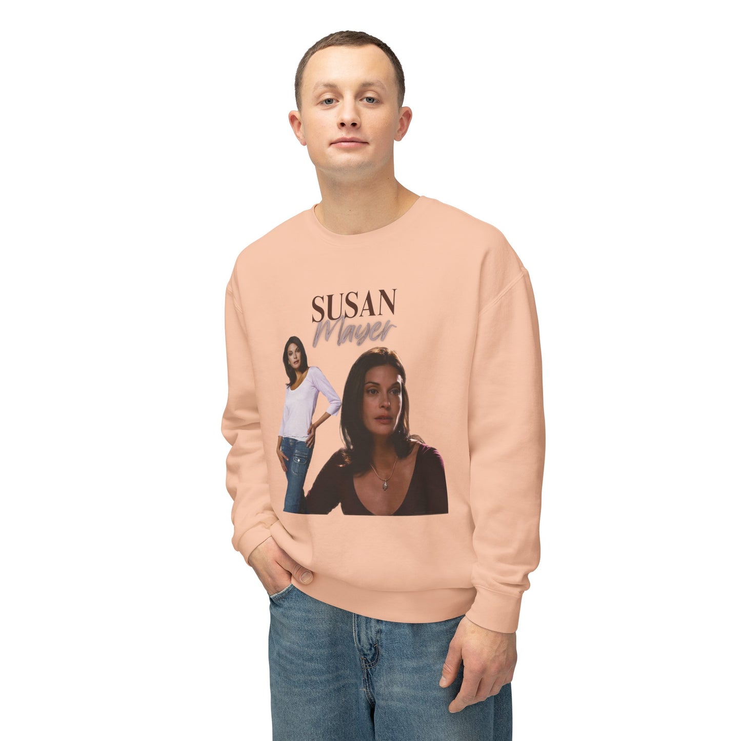 Susan Mayer Vintage Style Unisex Lightweight Crewneck Sweatshirt