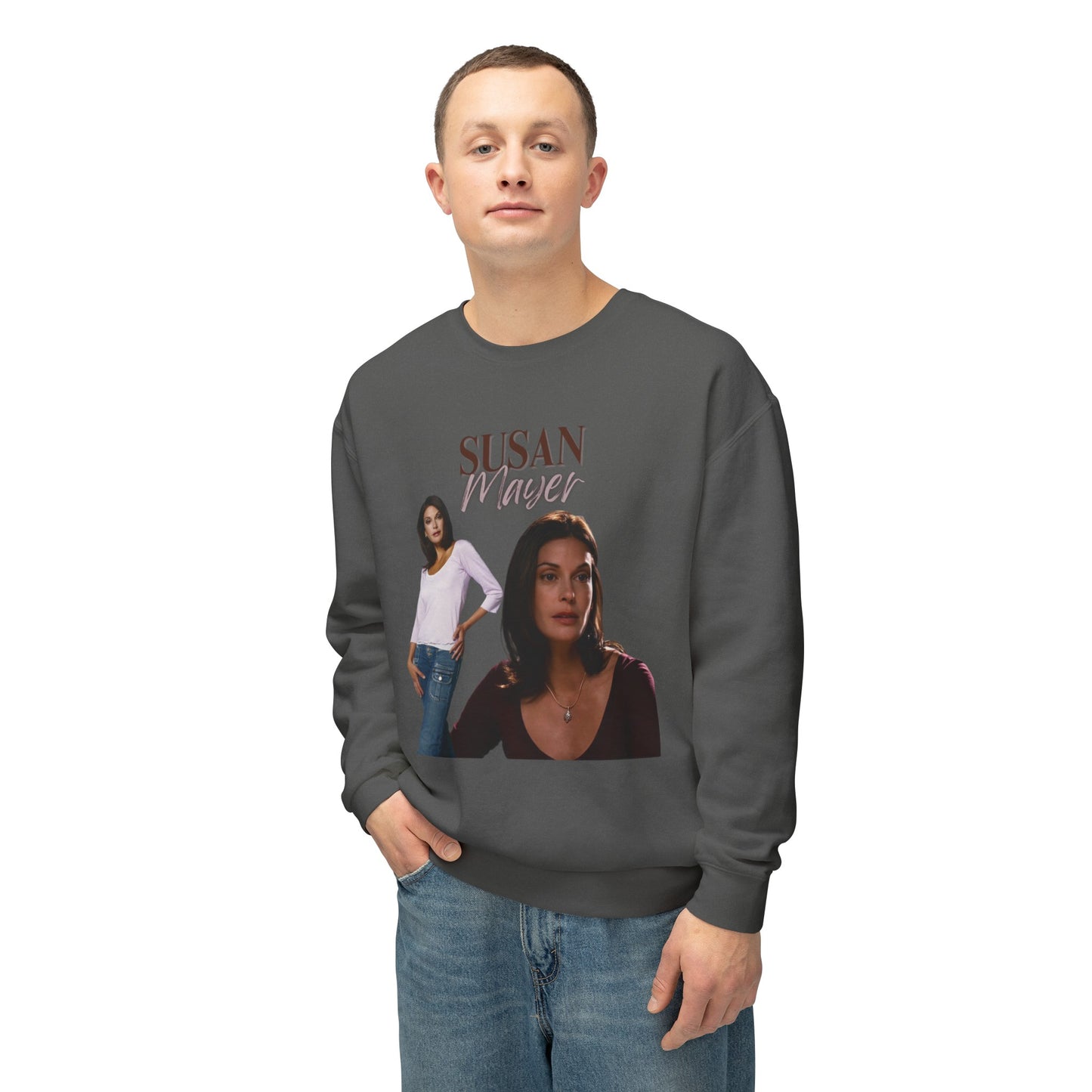 Susan Mayer Vintage Style Unisex Lightweight Crewneck Sweatshirt