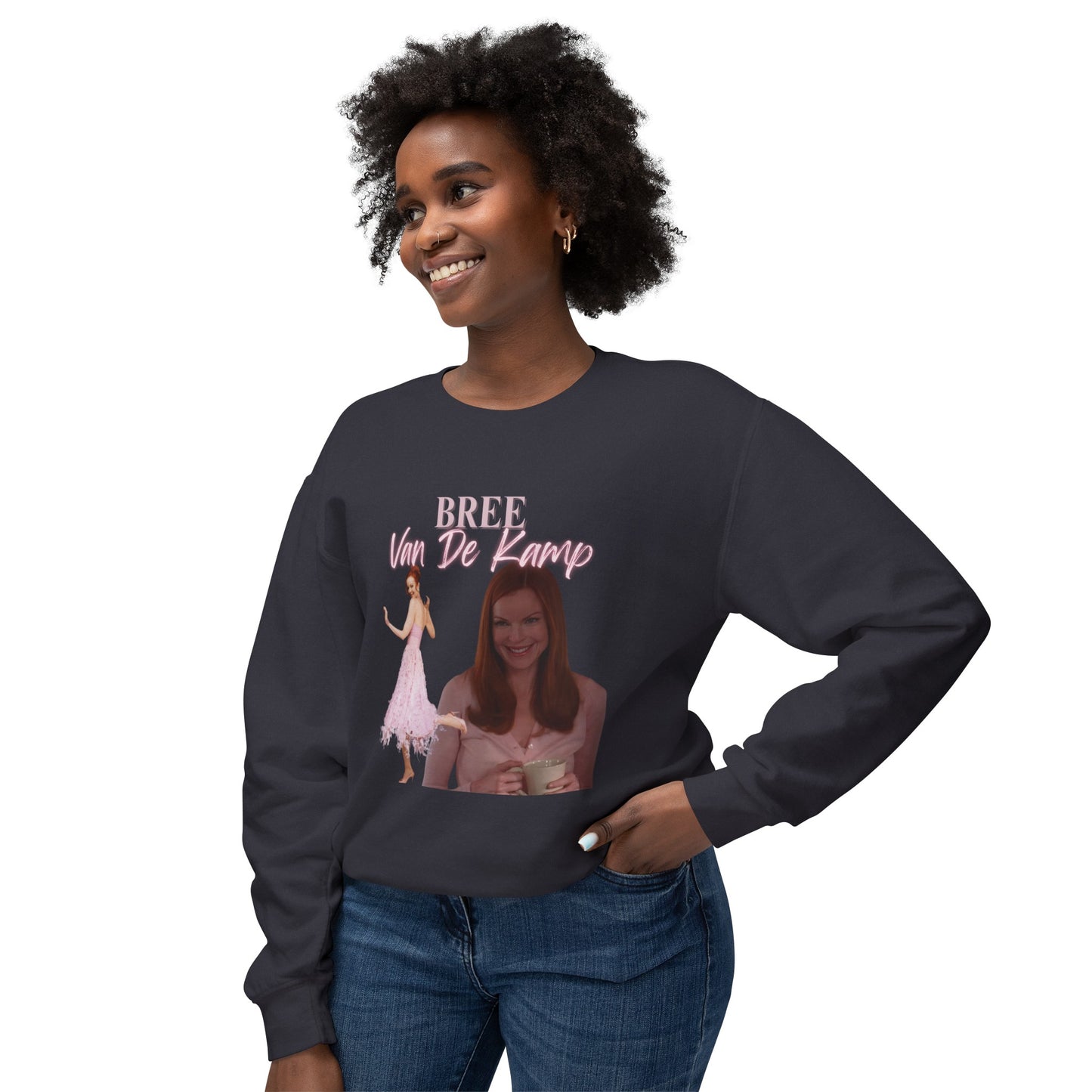 Bree Van De Kamp Vintage Style Unisex Lightweight Crewneck Sweatshirt