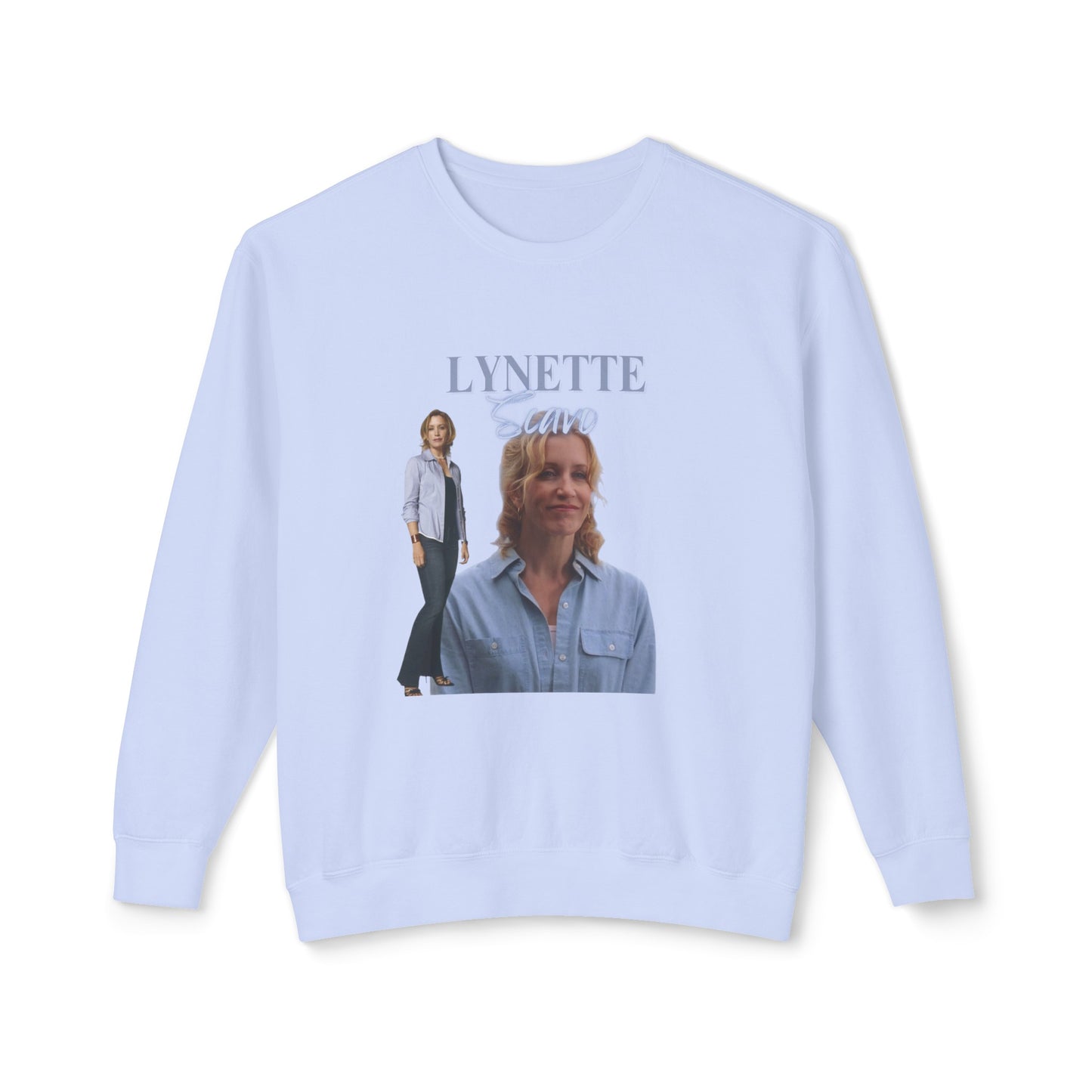 Lynette Scavo Vintage Style Unisex Lightweight Crewneck Sweatshirt