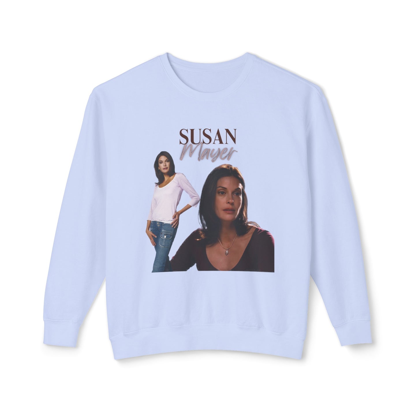 Susan Mayer Vintage Style Unisex Lightweight Crewneck Sweatshirt