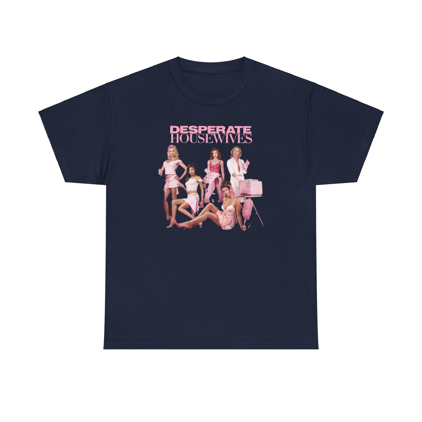 Desperate Housewives Pink Photoshoot Unisex Heavy Cotton Tee