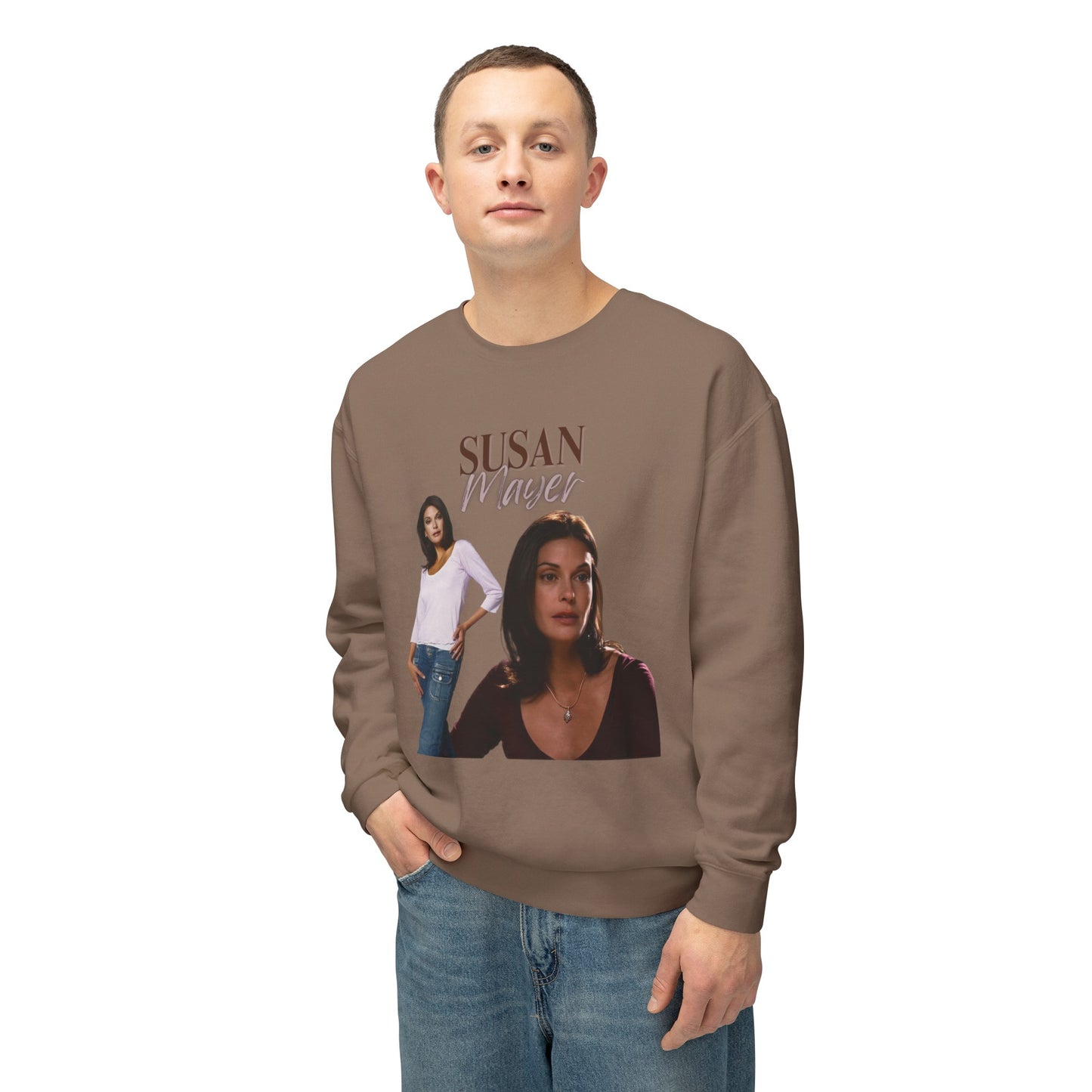 Susan Mayer Vintage Style Unisex Lightweight Crewneck Sweatshirt