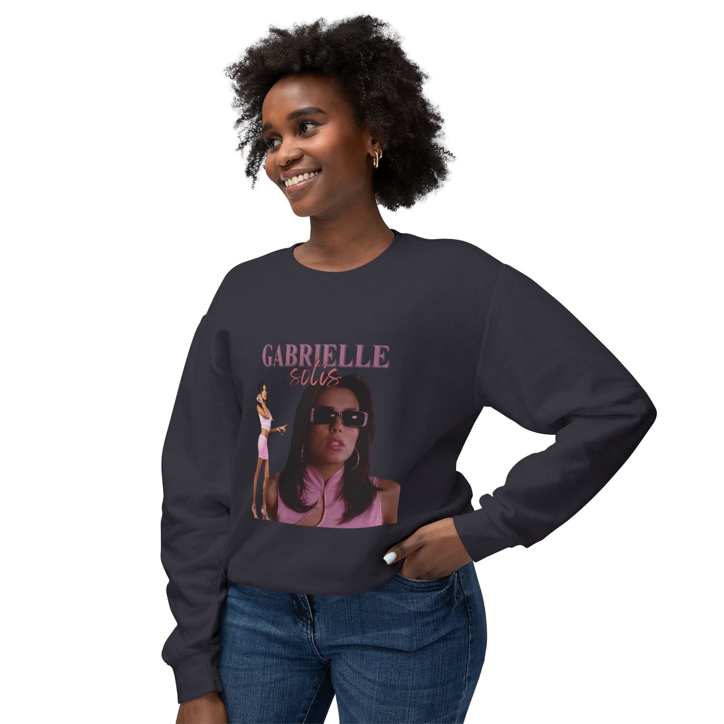 Gabrielle Solis Vintage Style Unisex Lightweight Crewneck Sweatshirt