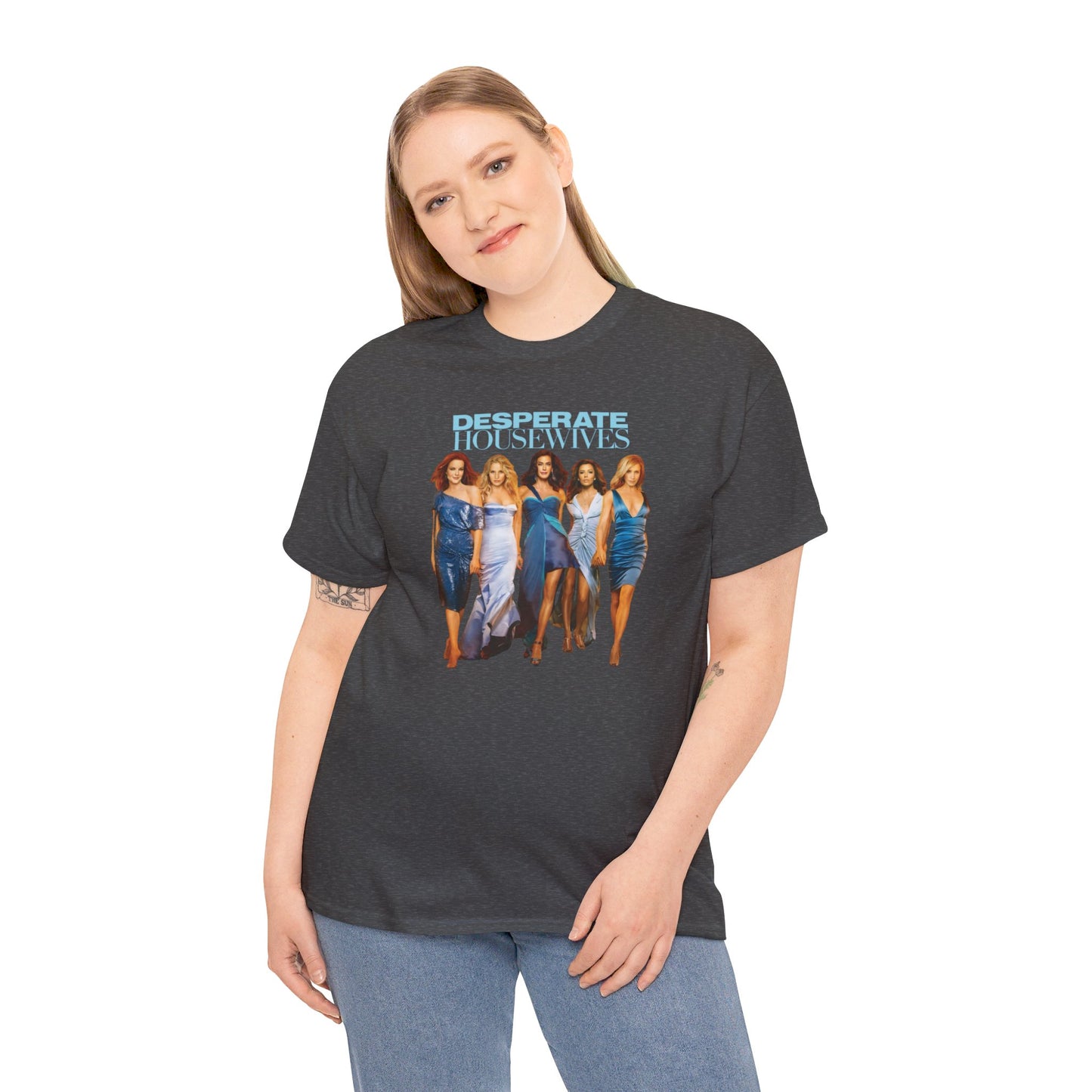 Desperate Housewives Blue Photoshoot Unisex Heavy Cotton Tee