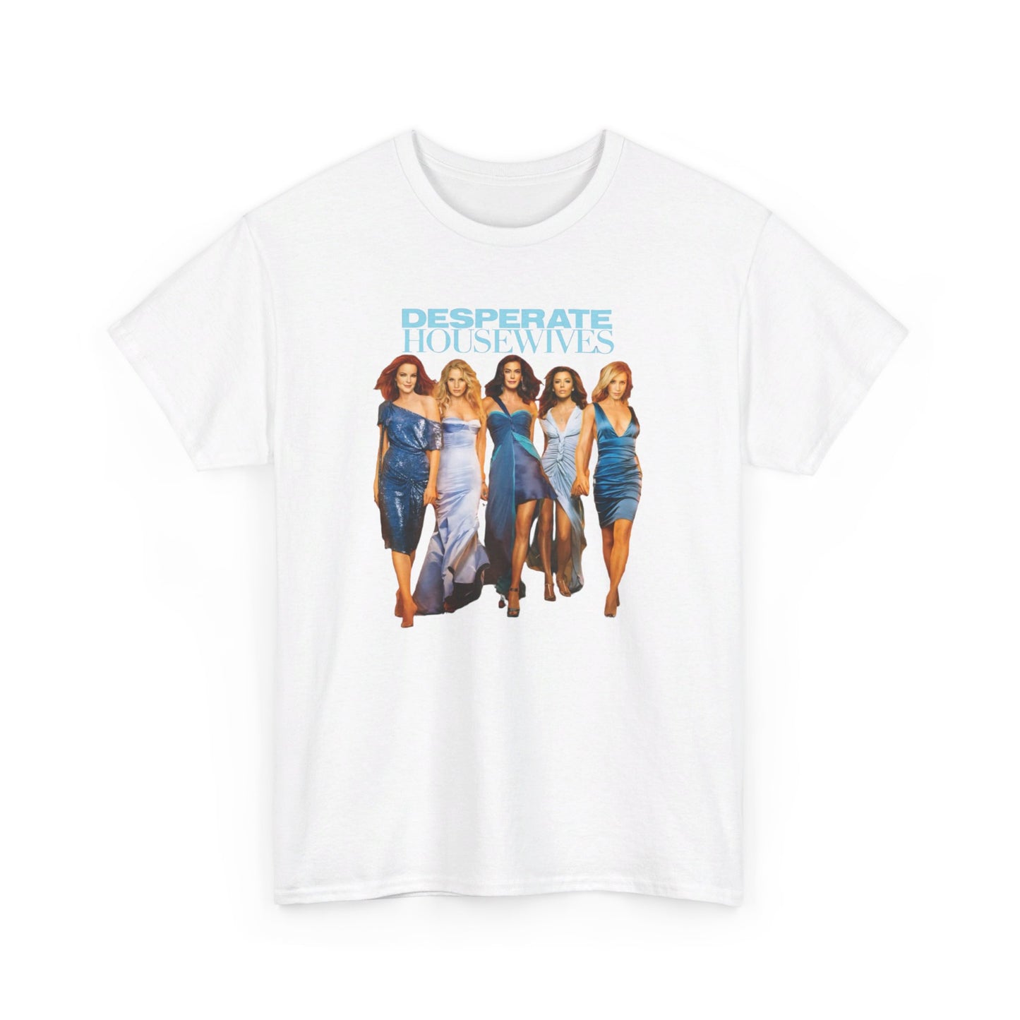 Desperate Housewives Blue Photoshoot Unisex Heavy Cotton Tee