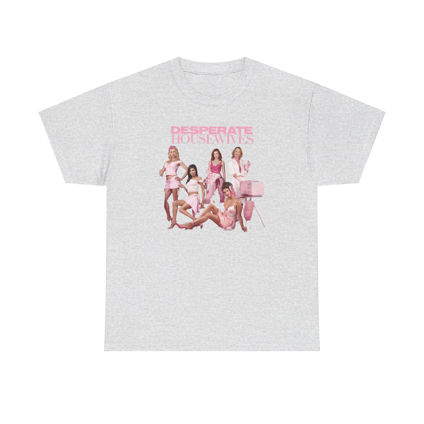 Desperate Housewives Pink Photoshoot Unisex Heavy Cotton Tee