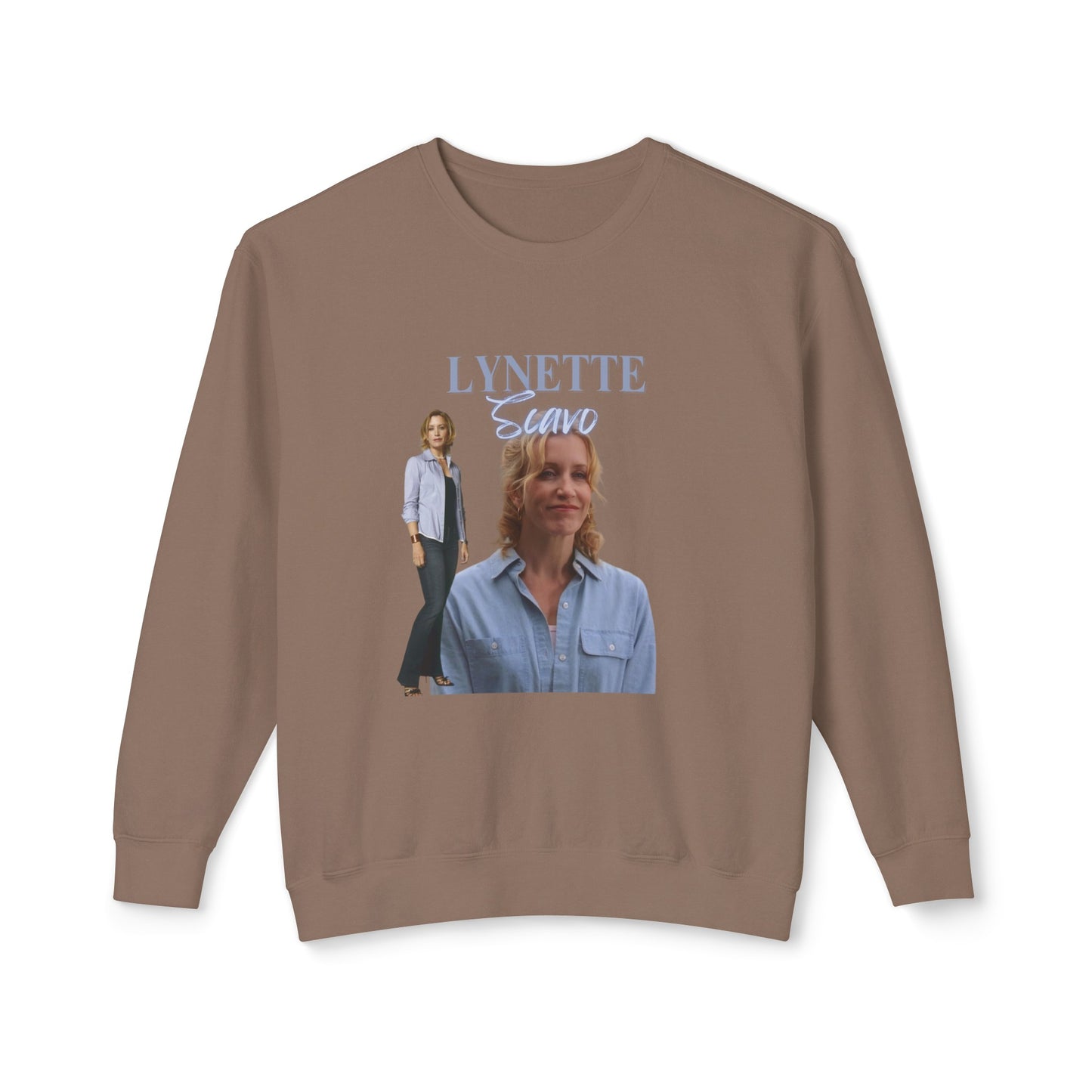 Lynette Scavo Vintage Style Unisex Lightweight Crewneck Sweatshirt