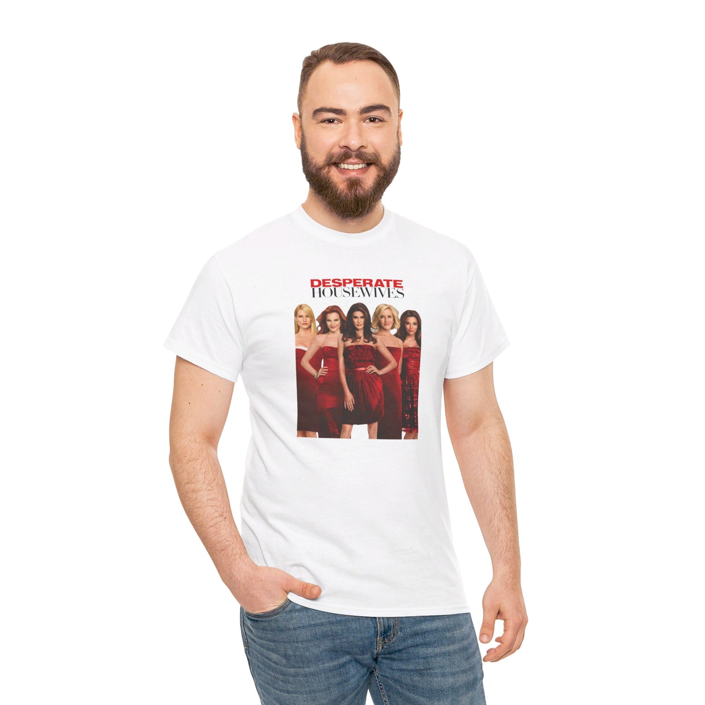 Desperate Housewives Red Photoshoot Unisex Heavy Cotton Tee