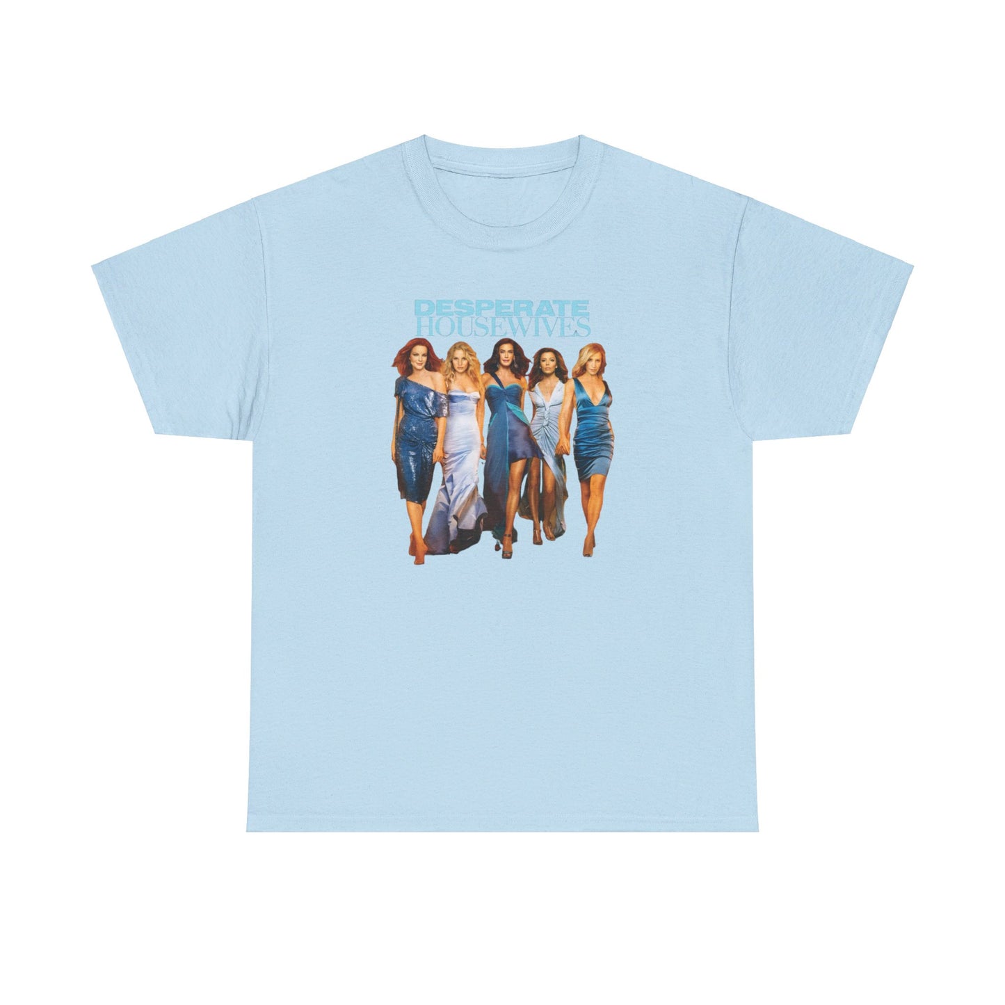 Desperate Housewives Blue Photoshoot Unisex Heavy Cotton Tee