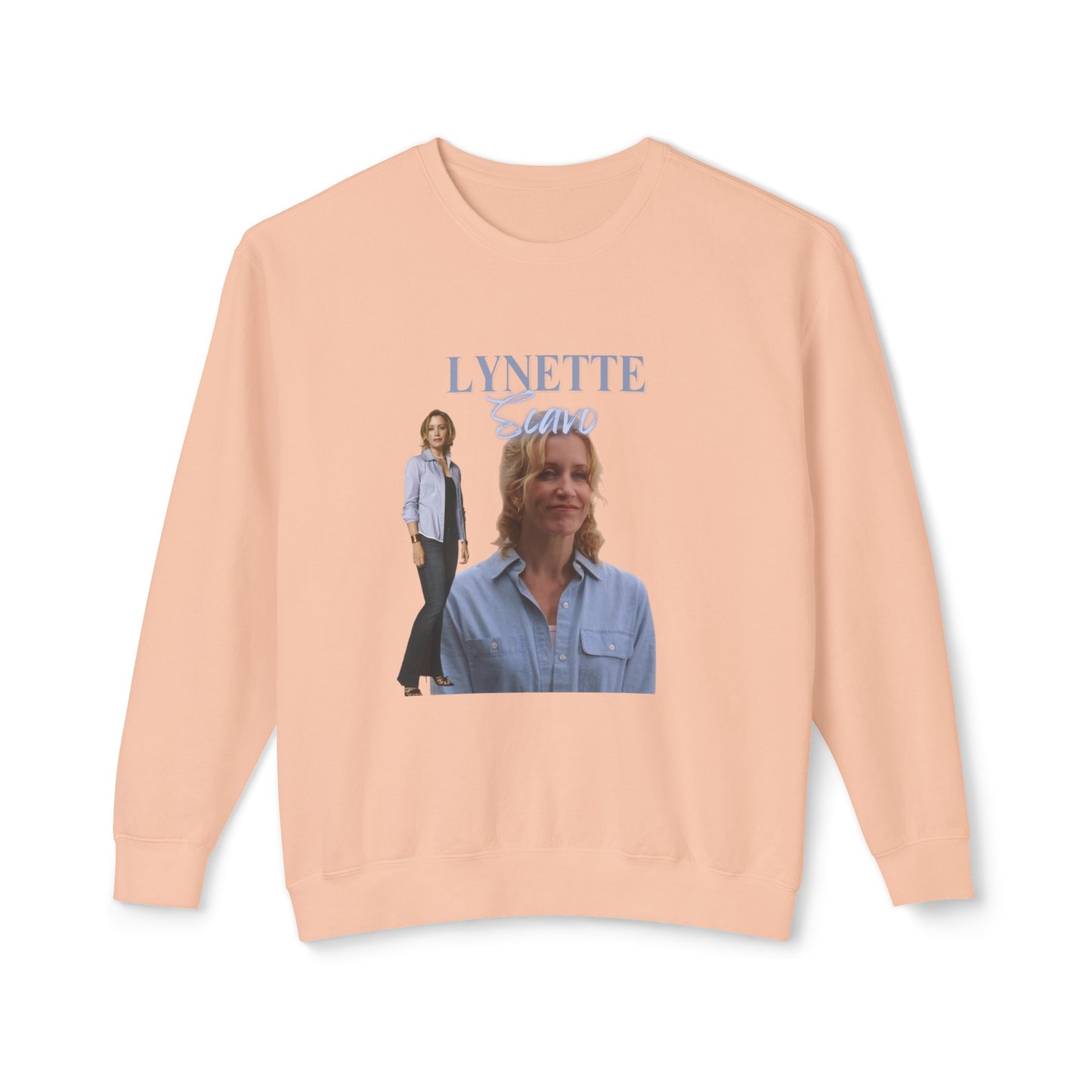 Lynette Scavo Vintage Style Unisex Lightweight Crewneck Sweatshirt