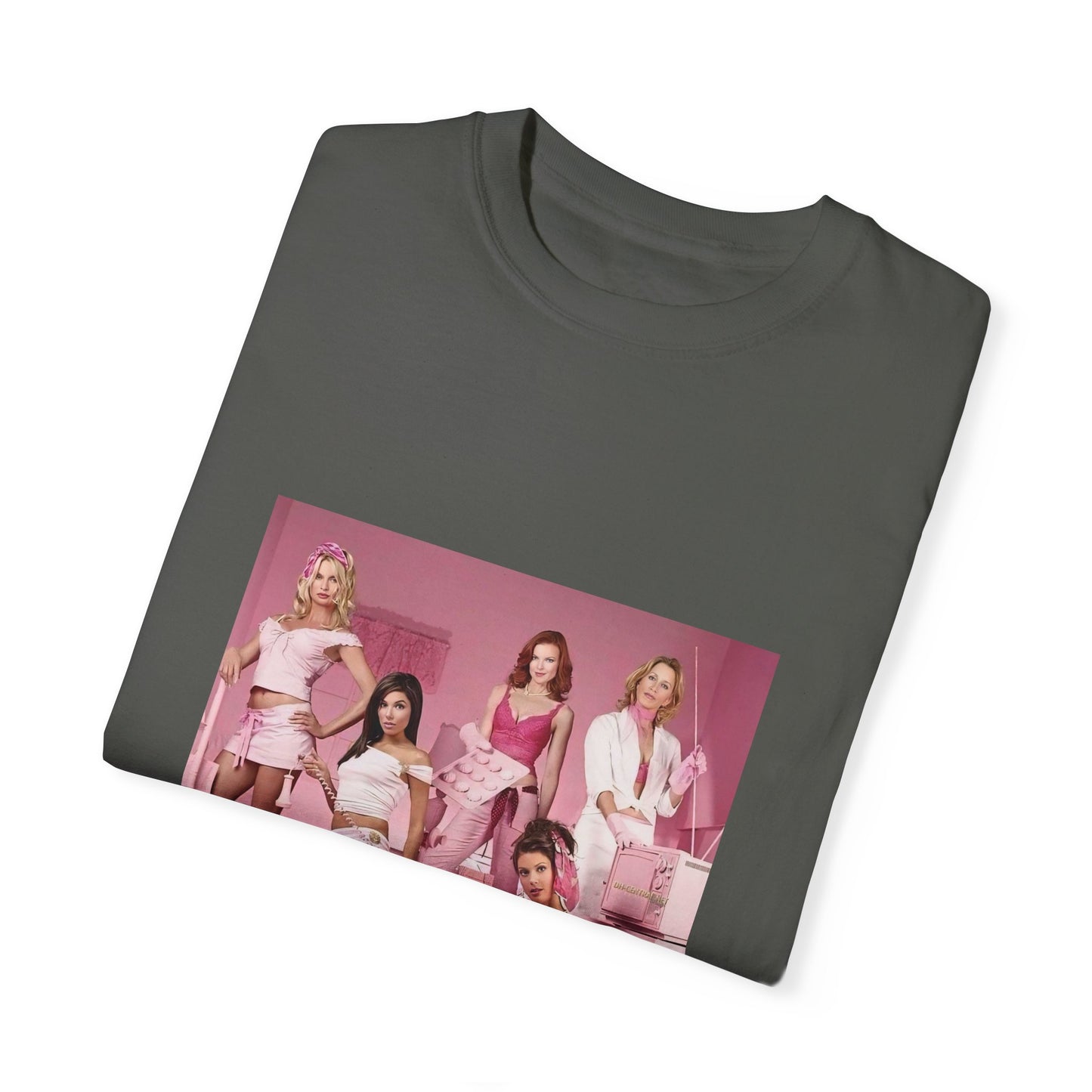 S1 Pink Promo Photoshoot Unisex Garment-Dyed T-shirt