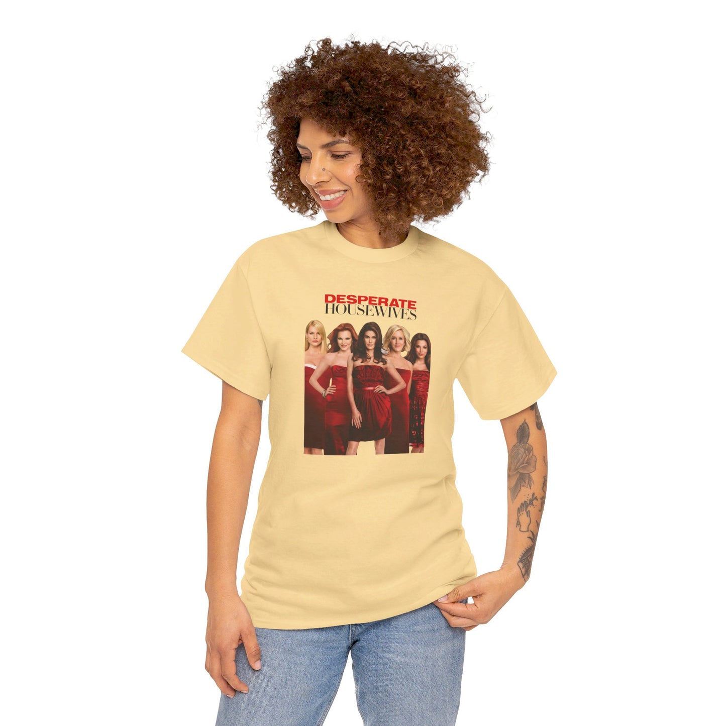 Desperate Housewives Red Photoshoot Unisex Heavy Cotton Tee