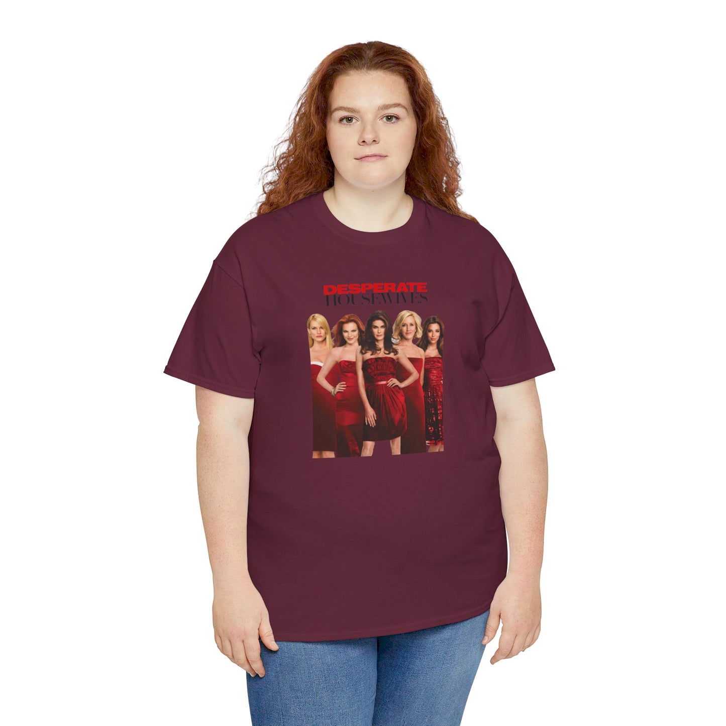 Desperate Housewives Red Photoshoot Unisex Heavy Cotton Tee