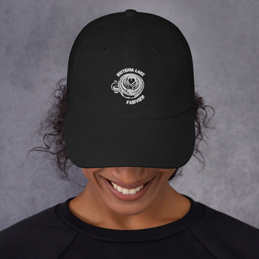 Embroidered Wisteria Lane Coffee Dad hat