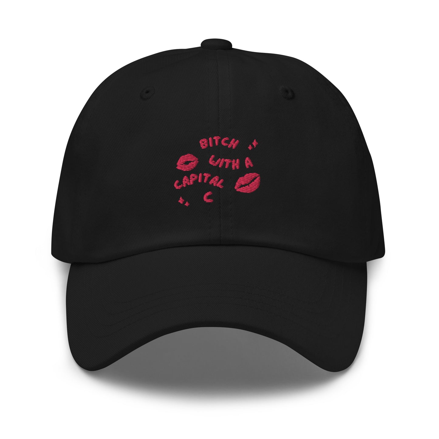 Bitch With A Capital C Dad hat