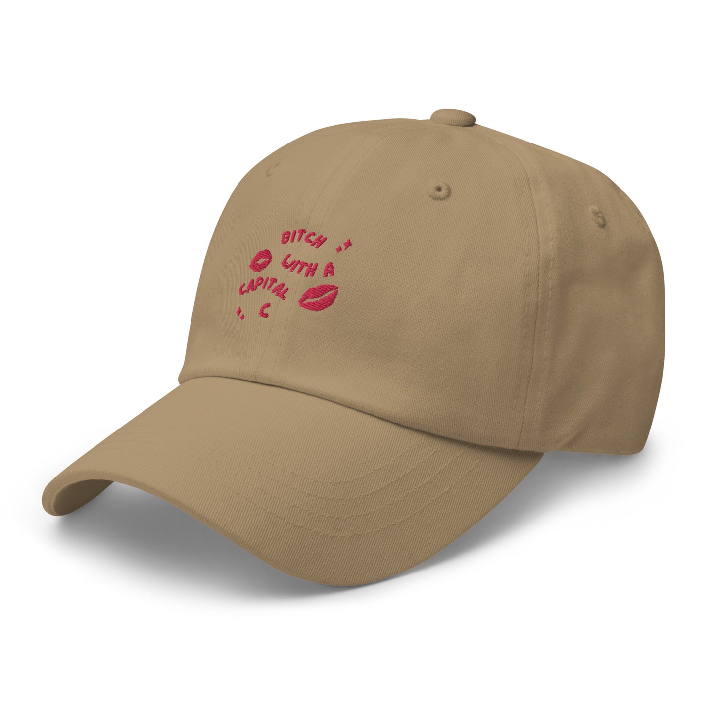 Bitch With A Capital C Dad hat