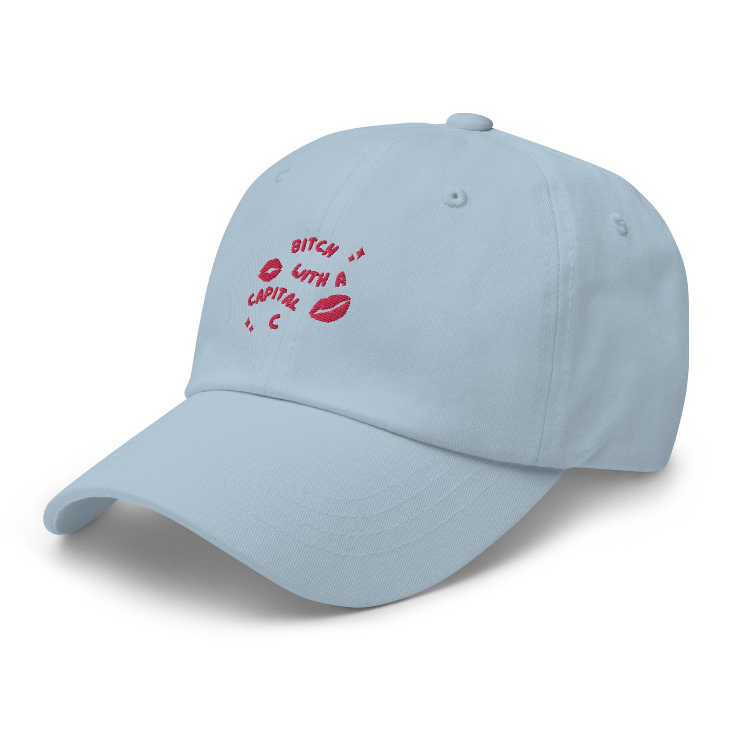 Bitch With A Capital C Dad hat