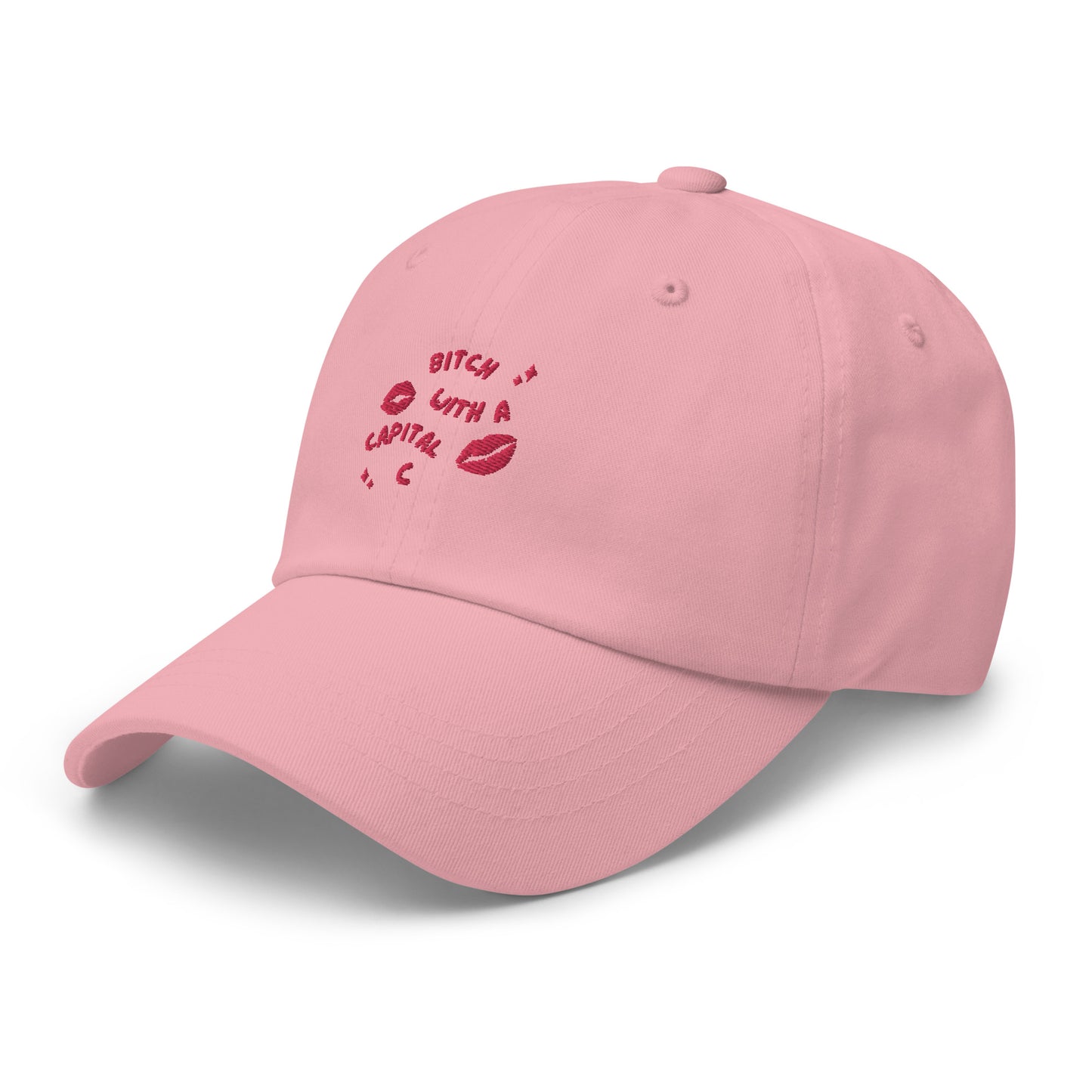 Bitch With A Capital C Dad hat