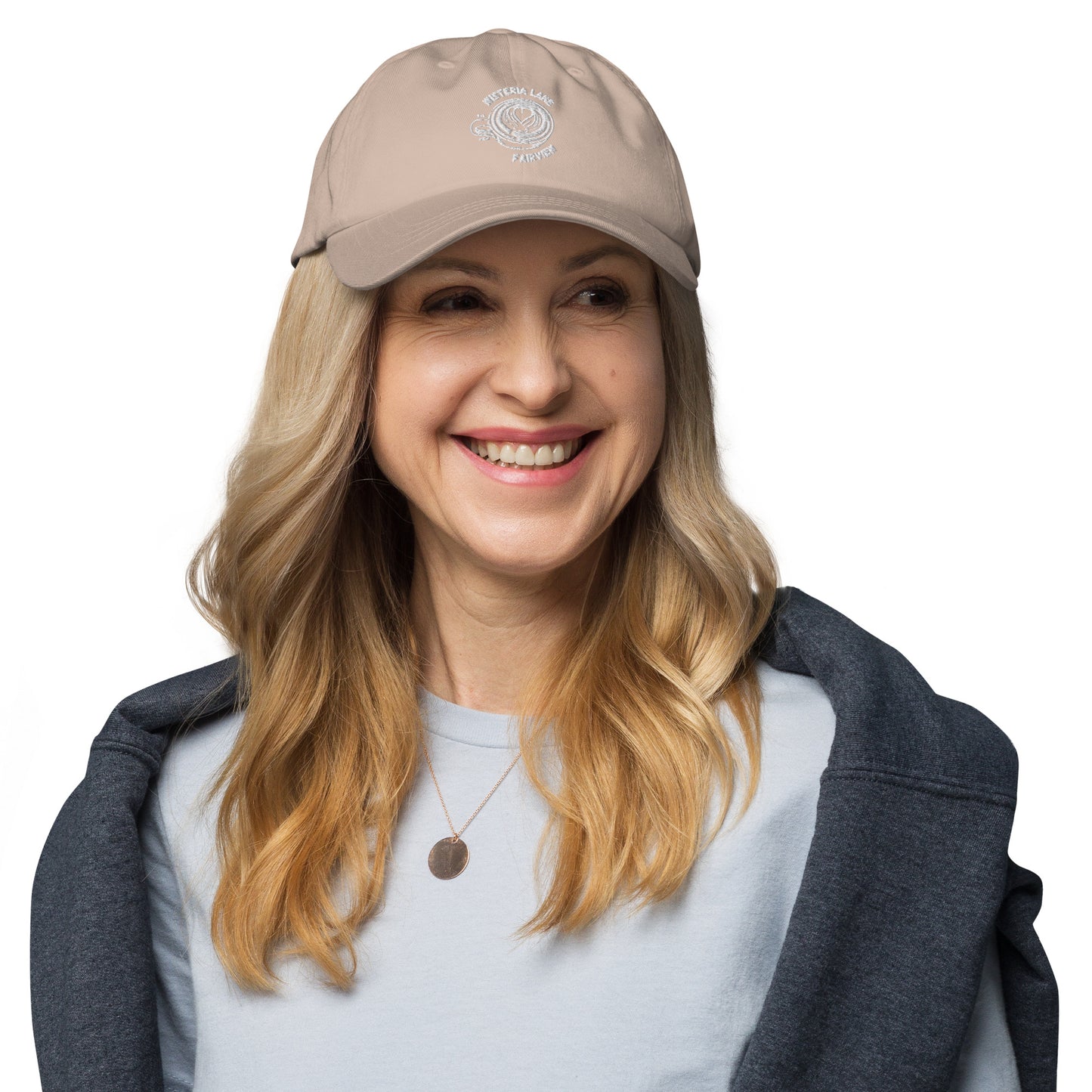 Embroidered Wisteria Lane Coffee Dad hat