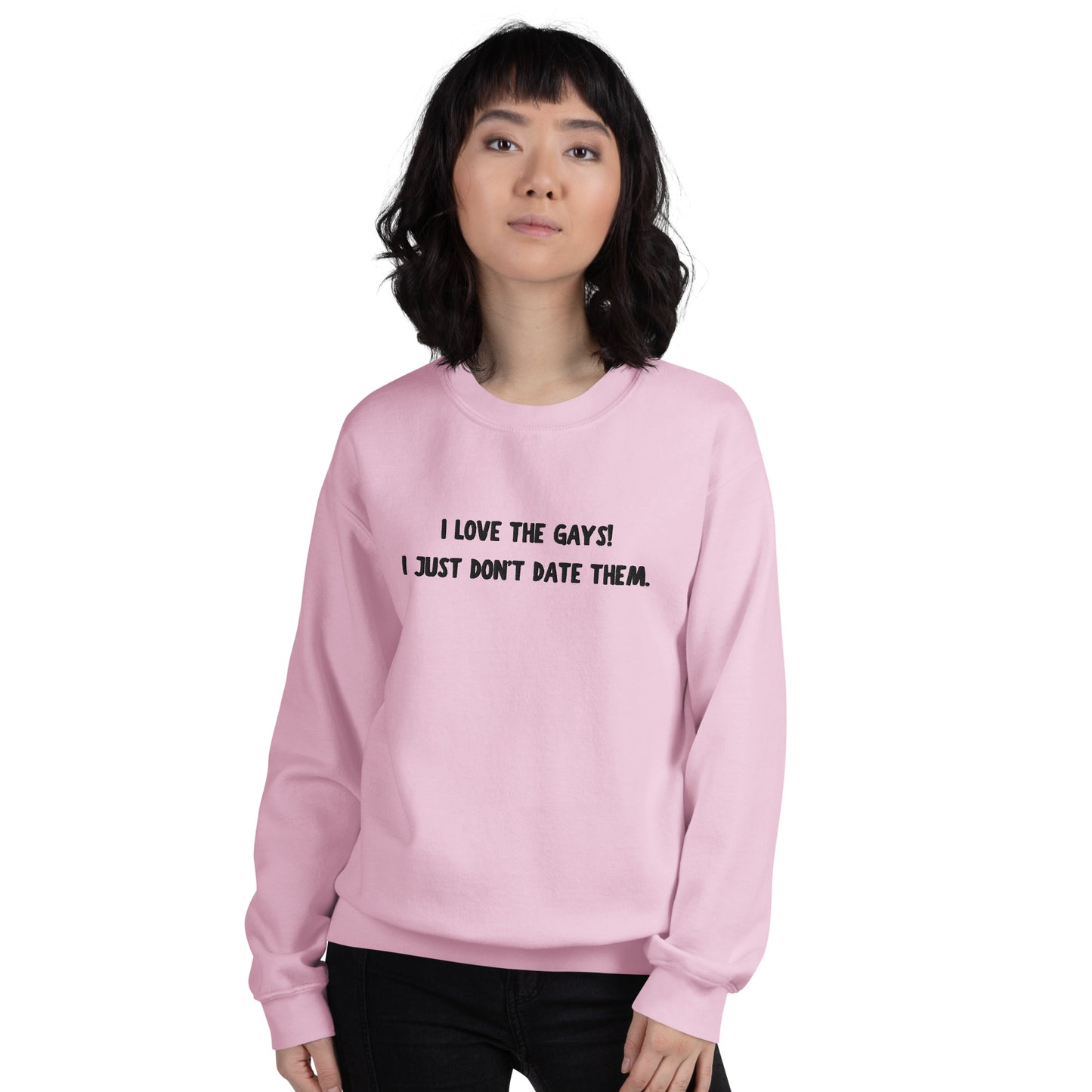 Embroidered Bree Gays Quote Unisex Sweatshirt