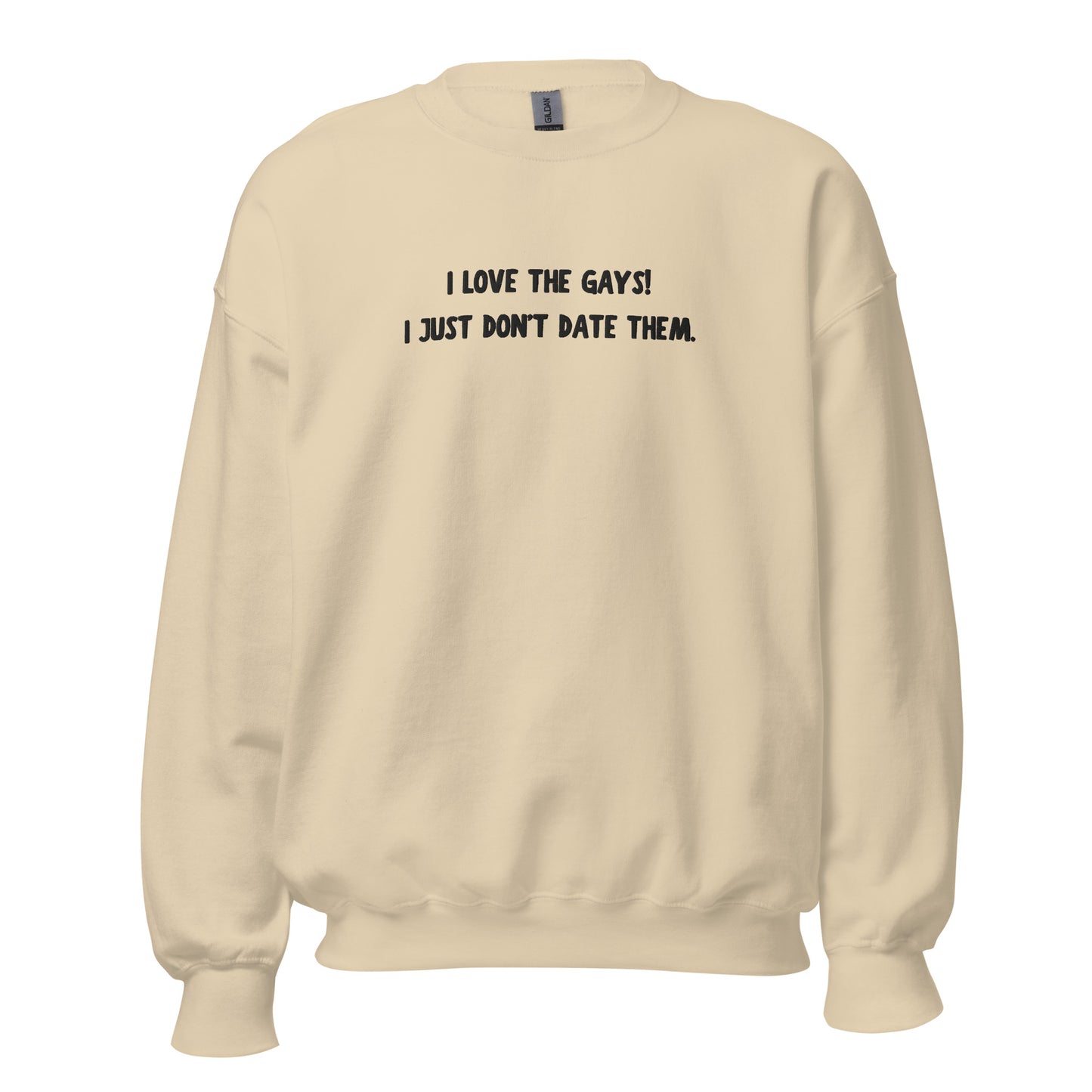 Embroidered Bree Gays Quote Unisex Sweatshirt