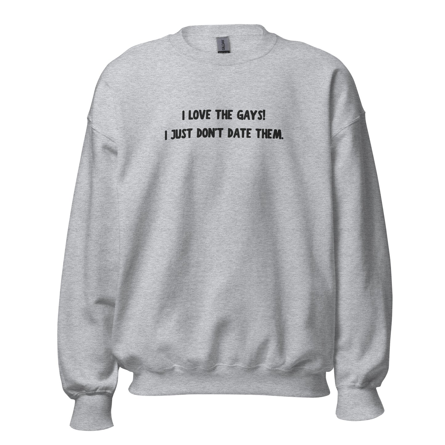 Embroidered Bree Gays Quote Unisex Sweatshirt