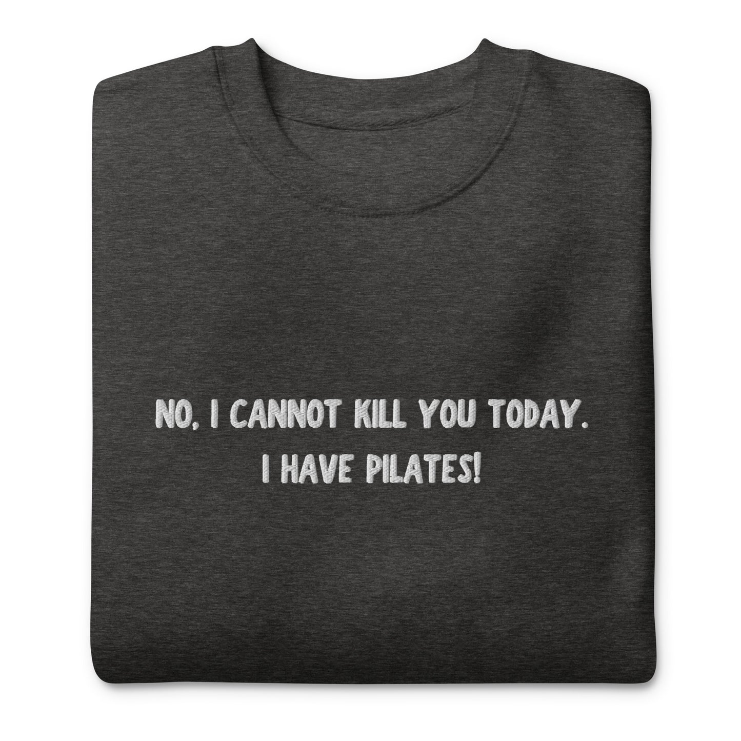 Embroidered Bree Pilates Unisex Premium Crewneck