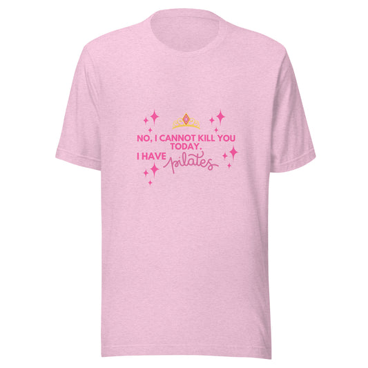 Pilates Unisex t-shirt